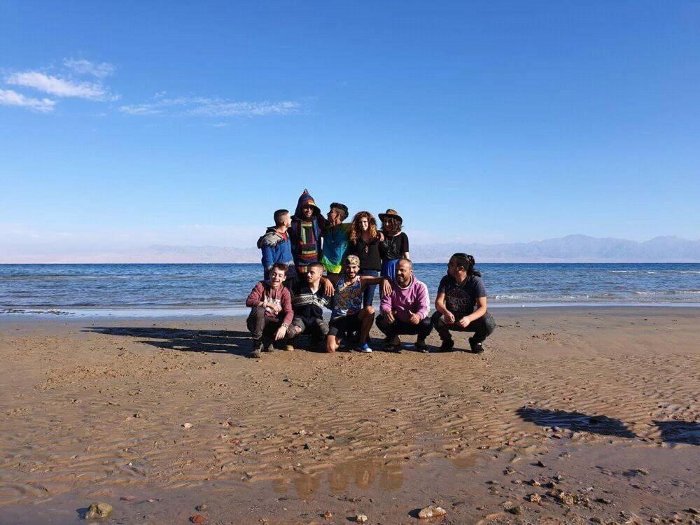 Sebaii Camp السباعى كامب شاطئ الترابين بجوار ويت بالس Hostel Nuweiba Luaran gambar